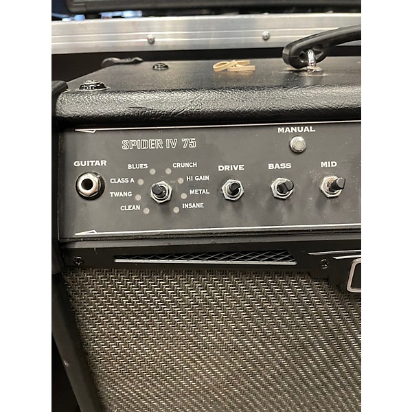 Used Line 6 Spider IV 75W 1x12 Guitar Combo Amp