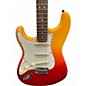Used Fender Player Plus Stratocaster Left Handed Tequila Sunrise Electric Guitar