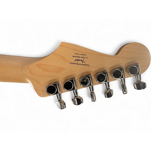 Used Squier SONIC STRATOCASTER Blue Solid Body Electric Guitar