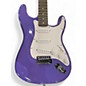 Used Squier SONIC STRATOCASTER Purple Solid Body Electric Guitar