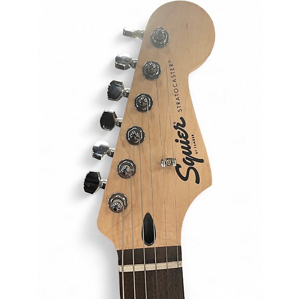 Used Squier SONIC STRATOCASTER Purple Solid Body Electric Guitar