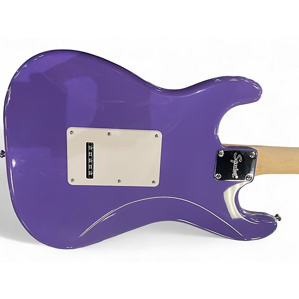 Used Squier SONIC STRATOCASTER Purple Solid Body Electric Guitar