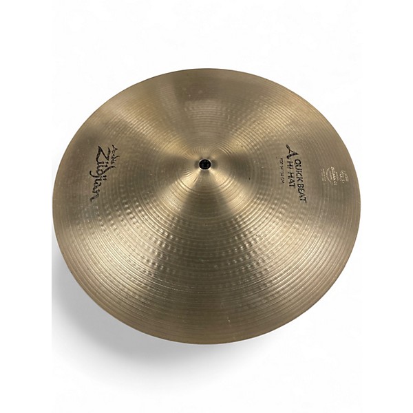 Used Zildjian 14in Quick Beat Hi Hat Pair Cymbal