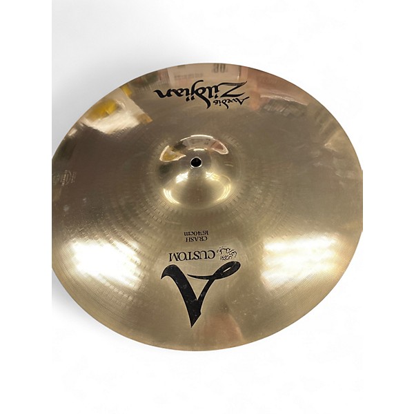 Used Zildjian 16in A Custom Crash Cymbal