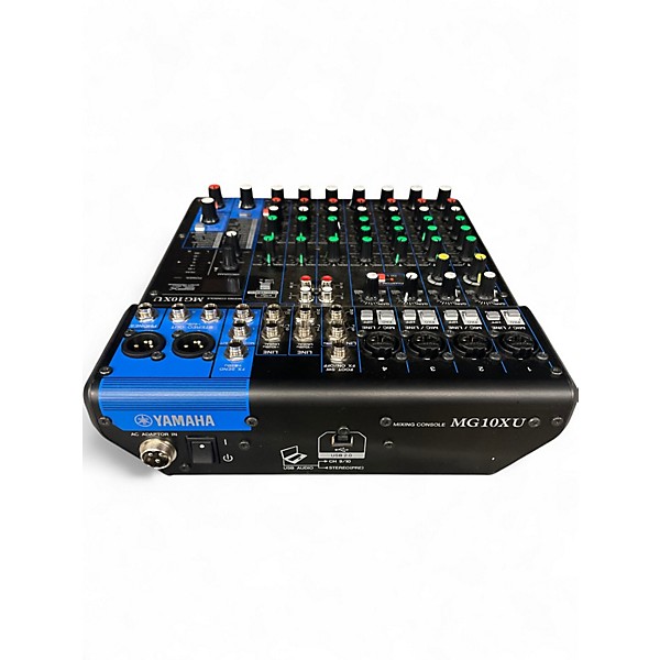 Used Yamaha MG10XU 10 Channel Mixer with Effects Unpowered Mixer