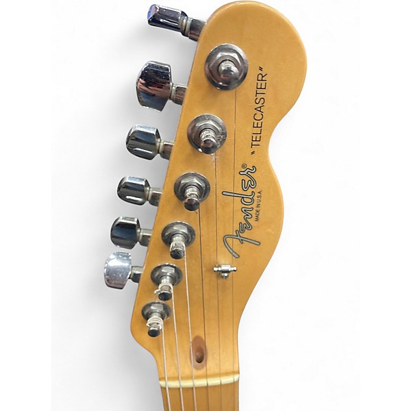 Used 2005 Fender Highway One Telecaster Yellow Solid Body Electric Guitar