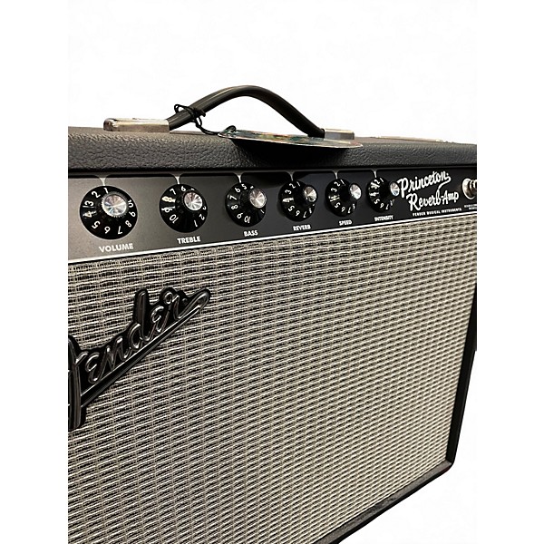 Used Fender 65 Princeton Reverb 1x10 15W Tube Guitar Combo Amp
