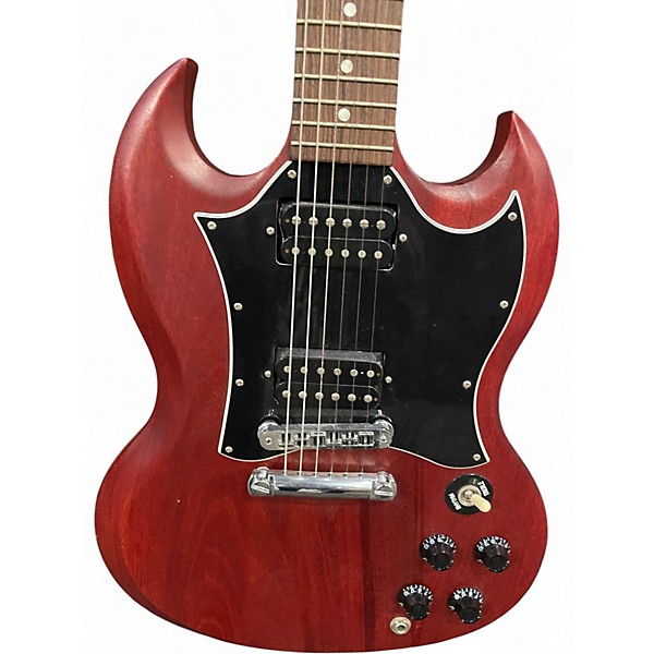 Used Gibson tribute sg Faded Cherry Solid Body Electric Guitar
