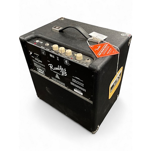 Used Fender Rumble 25 25W 1x8 Bass Combo Amp