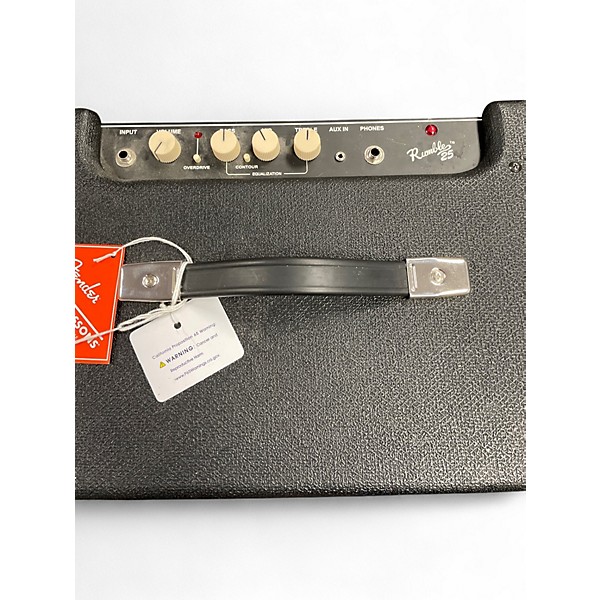 Used Fender Rumble 25 25W 1x8 Bass Combo Amp