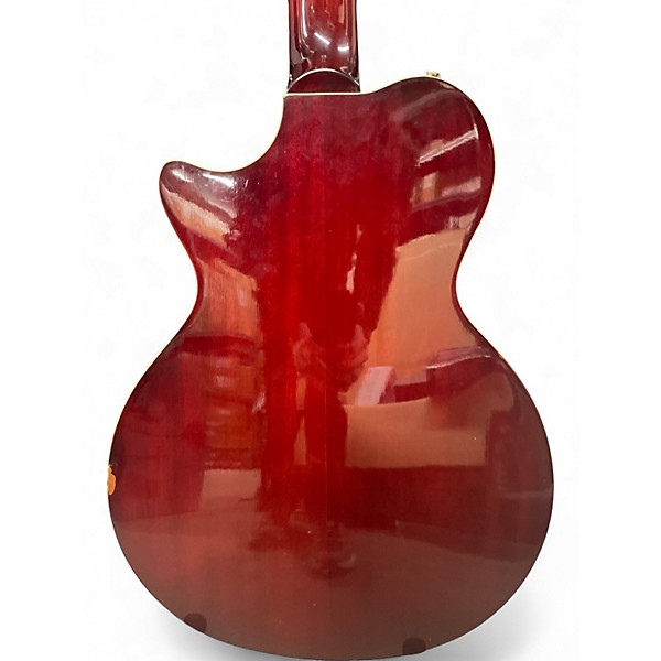 Used Johnson Single Cut 3 Color Sunburst Solid Body Electric Guitar