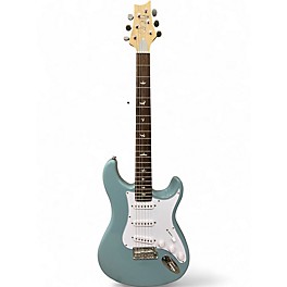 Used PRS SE Silver Sky Blue Solid Body Electric Guitar