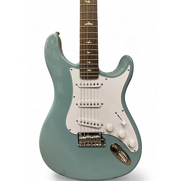 Used PRS SE Silver Sky Blue Solid Body Electric Guitar