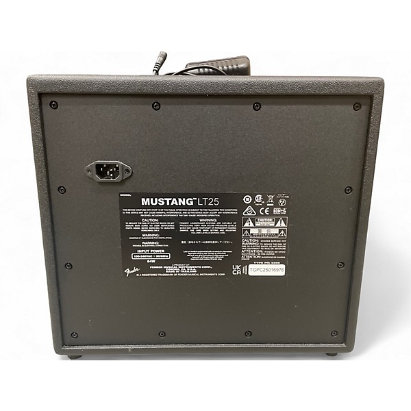 Used Fender Mustang LT50 50W 1x12 Guitar Combo Amp