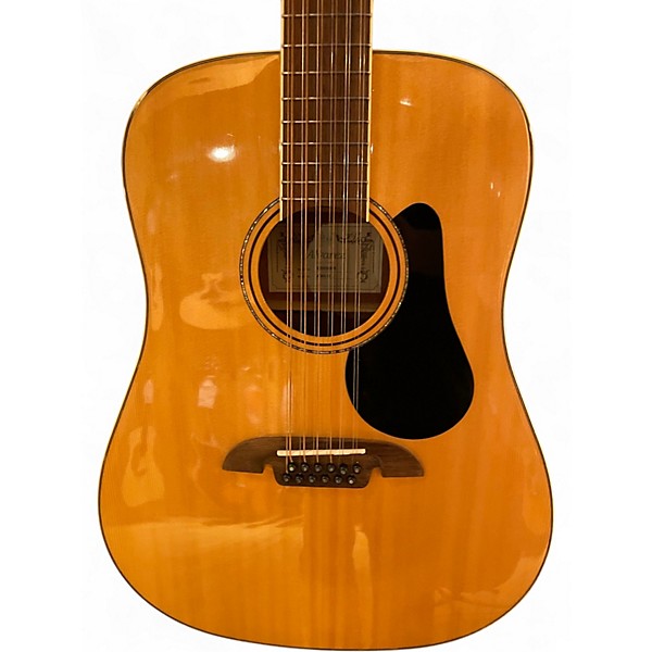 Used Alvarez AD6012CD Artist Series Natural 12 String Acoustic Guitar