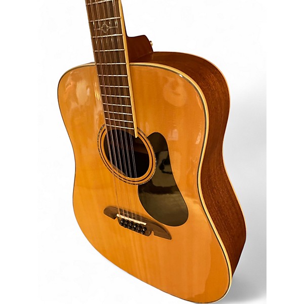 Used Alvarez AD6012CD Artist Series Natural 12 String Acoustic Guitar