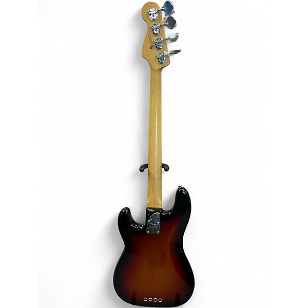 Used 2021 Fender American Professional II Precision Bass 3 Color Sunburst Electric Bass Guitar