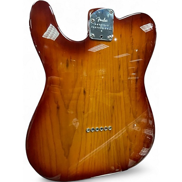 Used 2025 Fender American Professional II Telecaster Sienna Sunburst Solid Body Electric Guitar