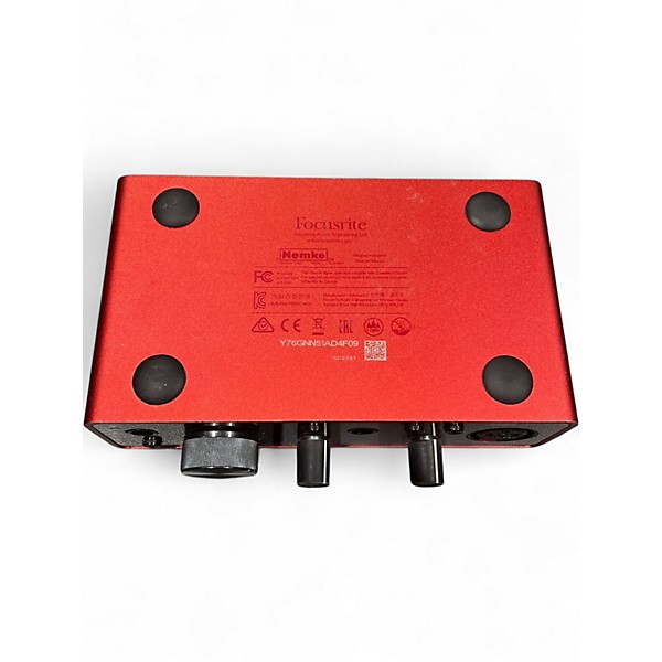 Used Focusrite Scarlett Solo Gen 3 Audio Interface