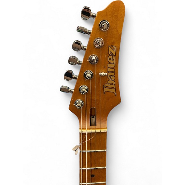 Used Ibanez AZ2204B Prestige Black Solid Body Electric Guitar