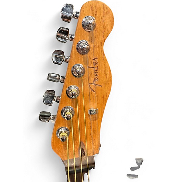 Used Fender FINNEAS Acoustasonic Telecaster Cappuccino Fade Acoustic Electric Guitar