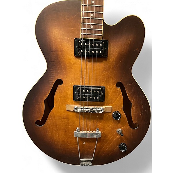 Used Ibanez AF55TF Brown Sunburst Hollow Body Electric Guitar