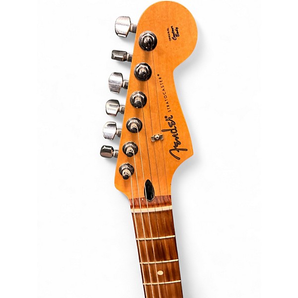 Used Fender Player Stratocaster Candy Apple Red Solid Body Electric Guitar