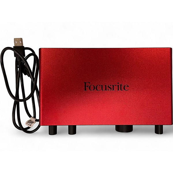 Used Focusrite Scarlett 2i2 Gen 4 Audio Interface