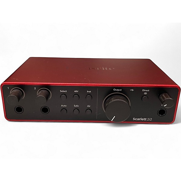 Used Focusrite Scarlett 2i2 Gen 4 Audio Interface