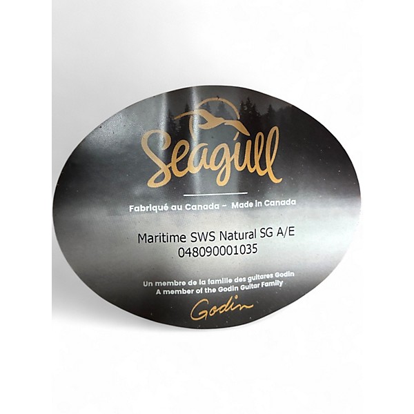 Used Seagull Maritime SWS Natural Acoustic Guitar