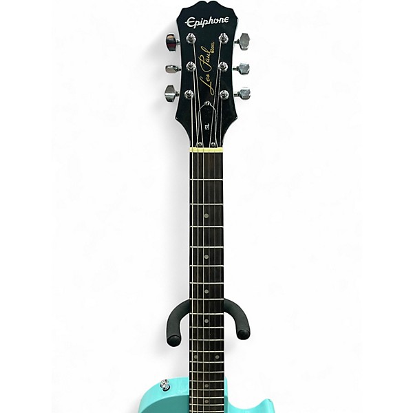 Used Epiphone Les Paul Melody Maker E1 Turquoise Solid Body Electric Guitar