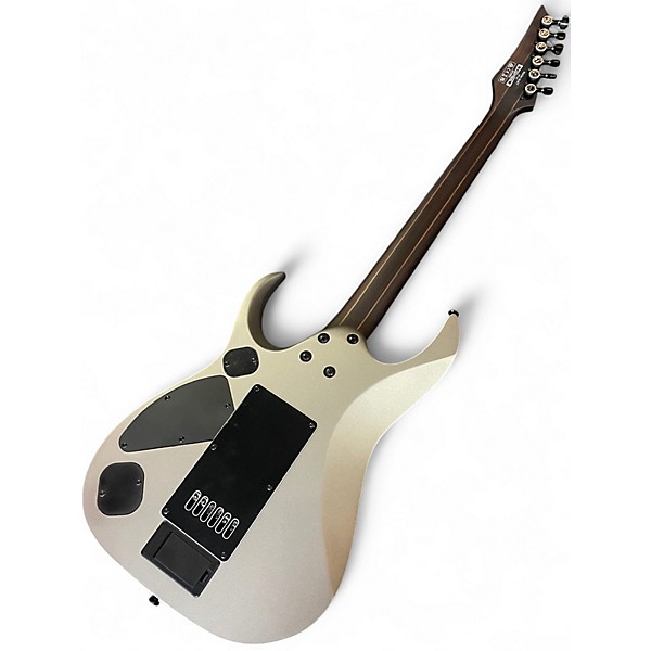 Used Ibanez RGD61ALET Metallic Silver Solid Body Electric Guitar