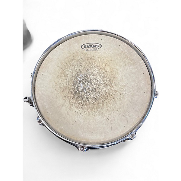 Used Ludwig 13in ROCKER SNARE Silver Drum