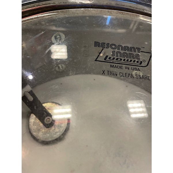 Used Ludwig 13in ROCKER SNARE Silver Drum