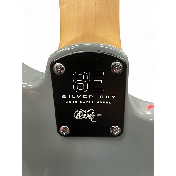Used PRS SE Silver Sky Gray Solid Body Electric Guitar
