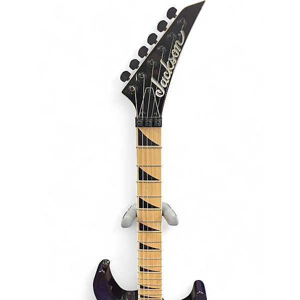 Used Jackson JS34Q Dinky Trans Purple Solid Body Electric Guitar
