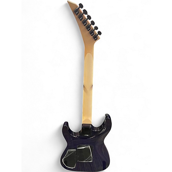 Used Jackson JS34Q Dinky Trans Purple Solid Body Electric Guitar