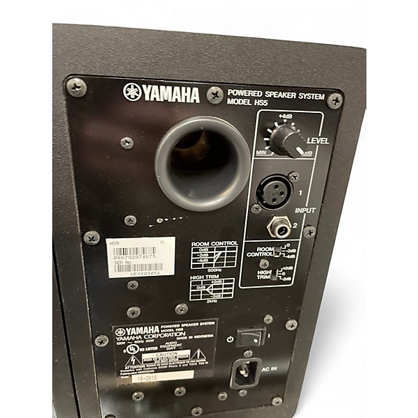 Used Yamaha HS5 Pair Powered Monitor