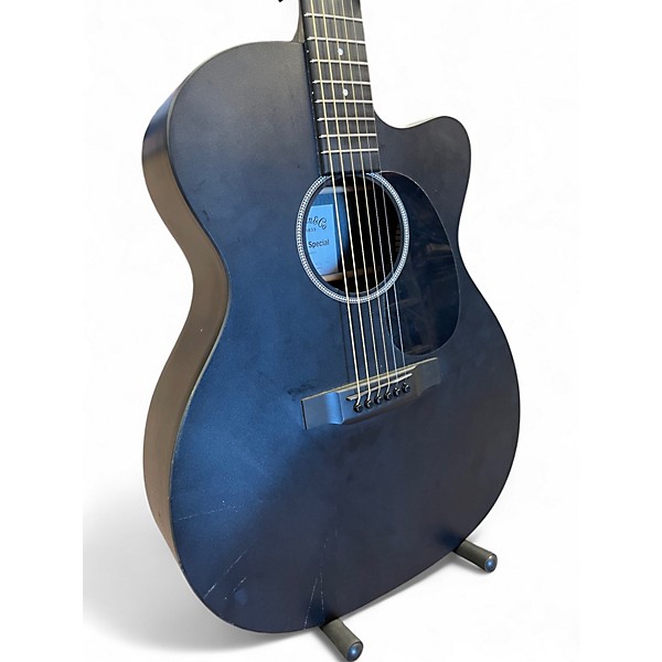 Used Martin Special X Style 000 Cutaway Jet Black Acoustic Electric Guitar