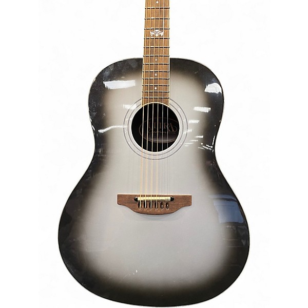 Used Ovation ULTRA 1516 SILVER SHADOW Acoustic Electric Guitar