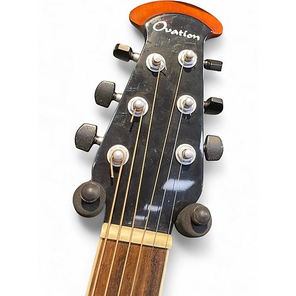 Used Ovation ULTRA 1516 SILVER SHADOW Acoustic Electric Guitar