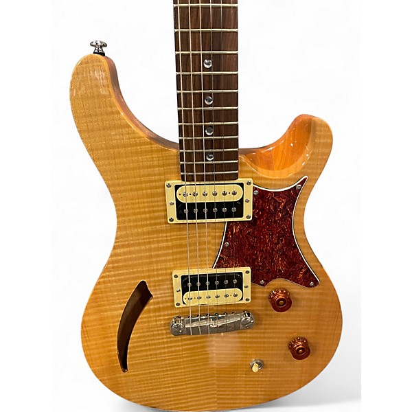 Used PRS SE Custom 22 Semi-Hollowbody Natural Hollow Body Electric Guitar