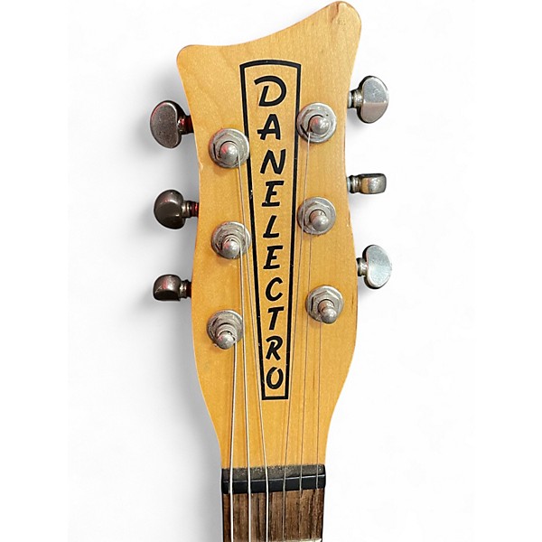 Used Danelectro Danoblaster Blue Solid Body Electric Guitar