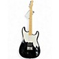 Used Squier MUSTANG Black and White Solid Body Electric Guitar thumbnail
