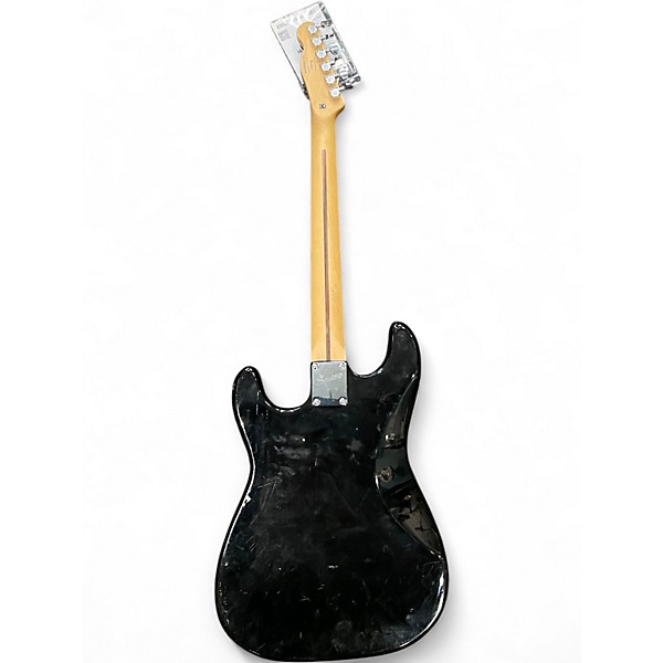 Used Squier MUSTANG Black and White Solid Body Electric Guitar