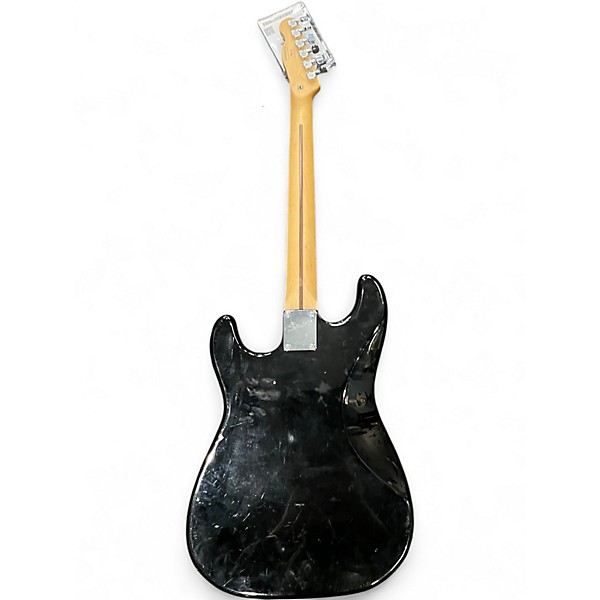 Used Squier MUSTANG Black and White Solid Body Electric Guitar