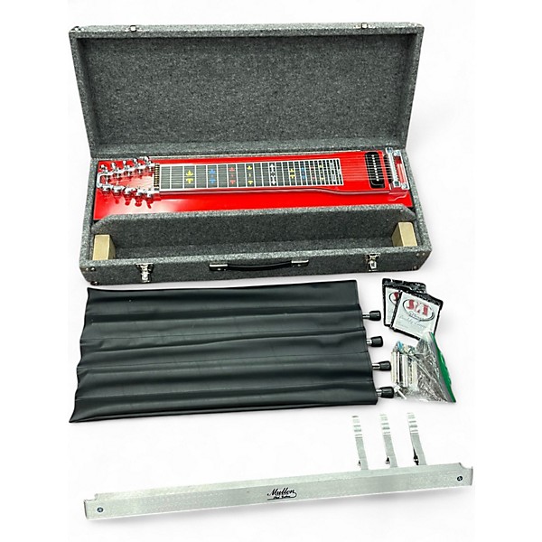 Used Mullen Discovery Red Lap Steel