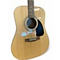 Used Fender fa115pk Natural Acoustic Guitar