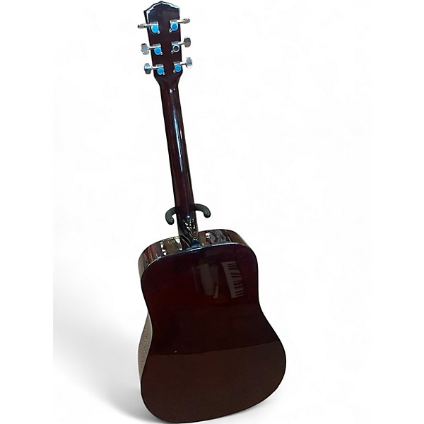 Used Fender fa115pk Natural Acoustic Guitar