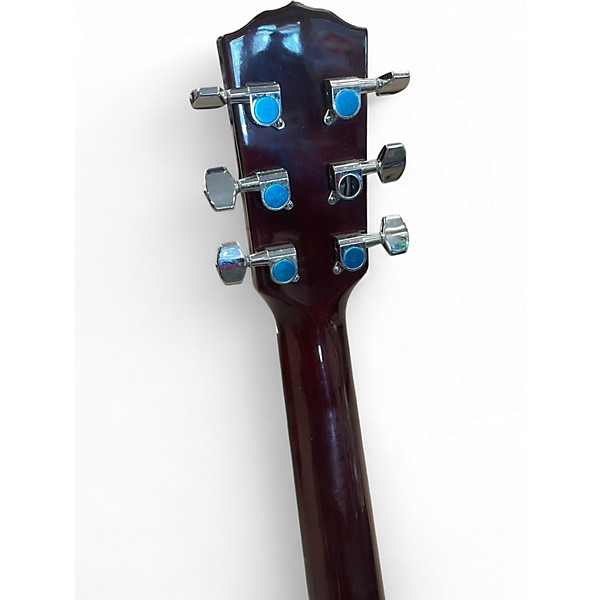 Used Fender fa115pk Natural Acoustic Guitar